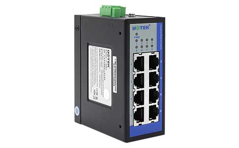 UT-6408CA-2P工業(yè)級(jí)交換機(jī)_8口百兆非網(wǎng)管型以太網(wǎng)交換機(jī)